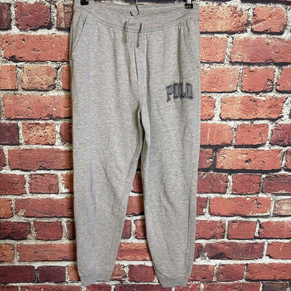 Polo Ralph Lauren Sweatpants, Grey, Youth Large (14-16)